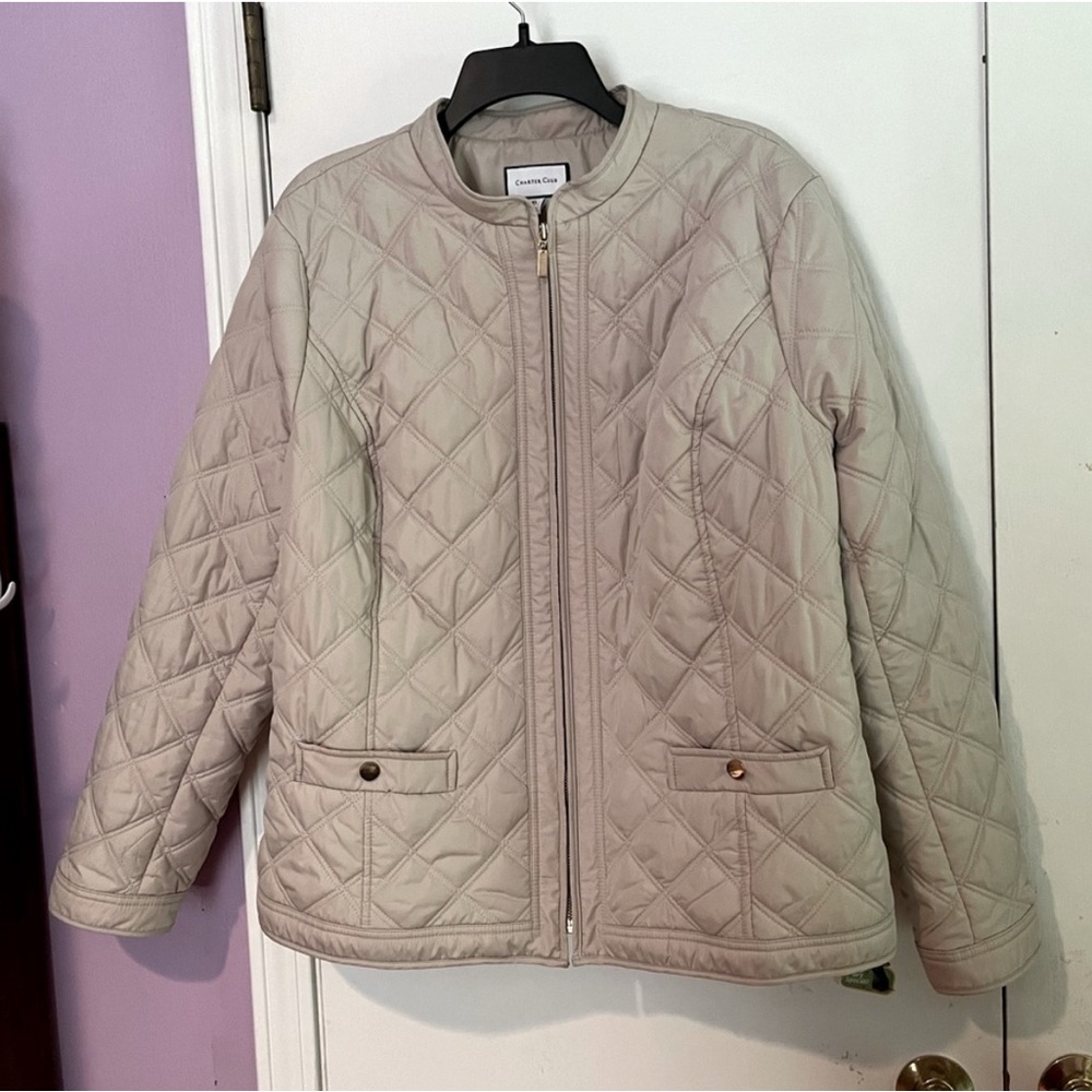 Charter Club Women's Quilted Puffer Jacket